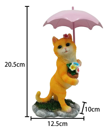Escultura Caprichosa De De Gato Para Decoración Del Hogar