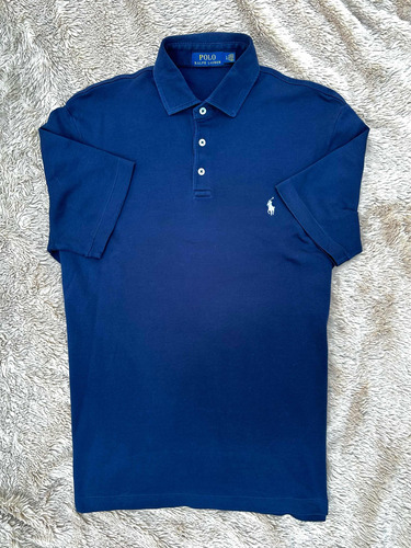 Playera Azul Polo Ralph Lauren. Talla L De Hombre