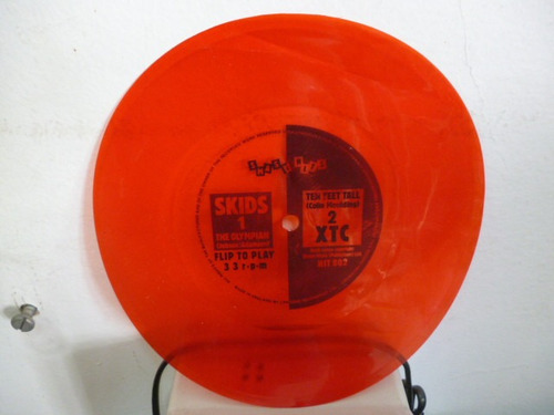 Skids Xtc The Olympain Ten Feet Tall Flexidisc 7 Ing Jcd055