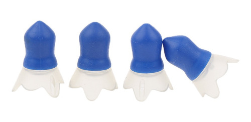 Imagen 5 de 5 de 2 Pares De Tapones Para Los Oídos De Silicona Para Avión.