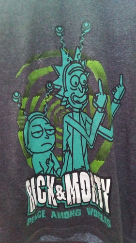 2 Camisetas Rick Y Morty, 1 Attack On Titans