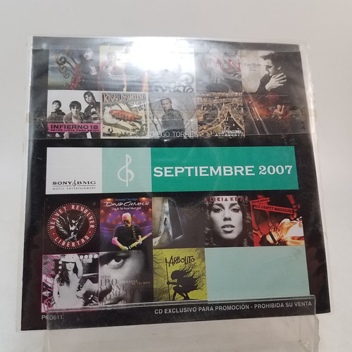 Compilado Sony Sep 2007  Cd Mb Soda Stereo Britney Gilmour