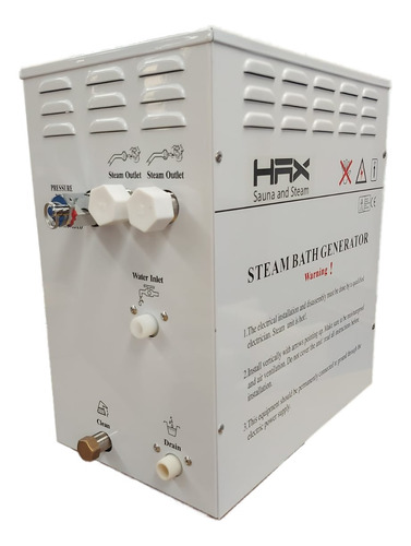 Generador De Vapor Marca Hax Hasta 12.70 M3 De 10.5 Kw 240 V
