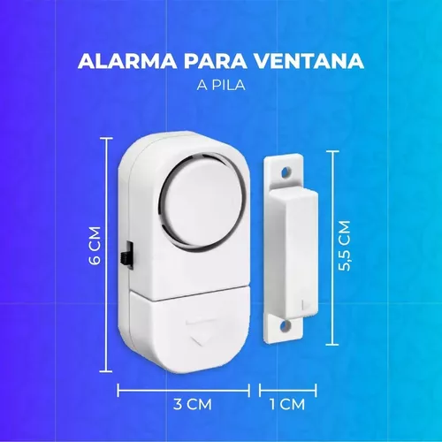Alarmas Inalambricas X3 Sensor Puertas Y Ventanas Magnetica