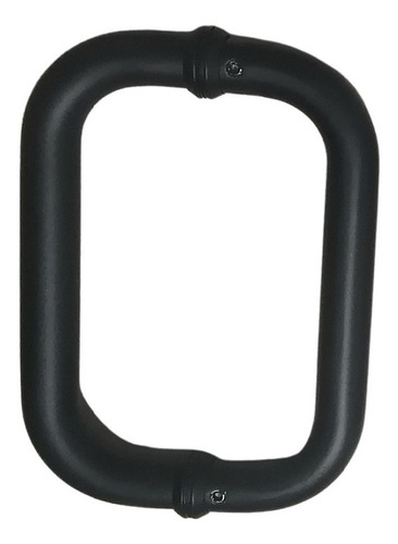 Jaladera Tipo C Acero Inoxidable 15cm Negro