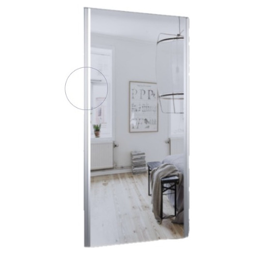 Puerta Espejo De Placard Ropero Vestidor 180x200 Corrediza