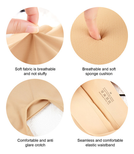 Cuecas Femininas D, Almofadas De Bumbum, Calcinhas Acolchoad