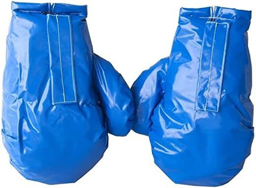 Tentandtable Guantes De Boxeo Gigantes, Color Azul, Repuesto