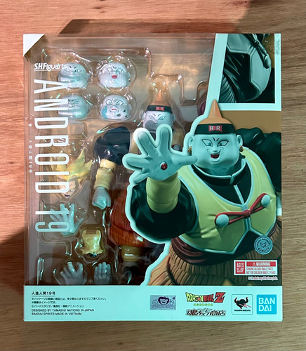 Sh Figuarts Android 19 Jp Shipping Box (Usado)