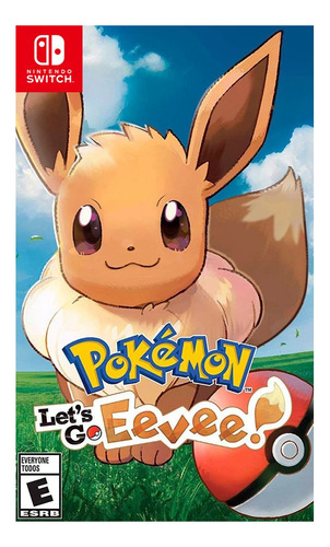 Pokémon Let's Go Eevee Switch // Fisico Sellado//mathogames