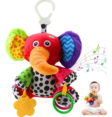Sonaja Bebe Animalitos Peluche Juguete Lúdico