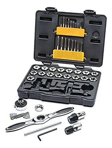 Gearwrench 40 Pc. Trinquete Tap & Die Set, Metric - 3886