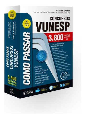 Como Passar - Concursos Vunesp - Foco