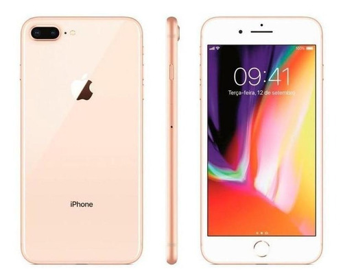 iPhone 8 Plus 256 GB Ouro 3 GB RAM