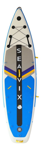 Prancha Stand Up Inflável De Alta Performance Barcos Lanchas Iates Prancha Surf Stand Inflável Seavix Cor Azul Ideal Para Águas Calmas Mar Praias Rios Diversão E Qualidade Material Seguro E Resistente