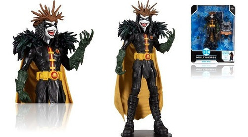 Imagen 5 de 10 de Mcfarlane Figura Robin King Articulada Dc Batman Multiverso Dark Nights Escala 18cm Original
