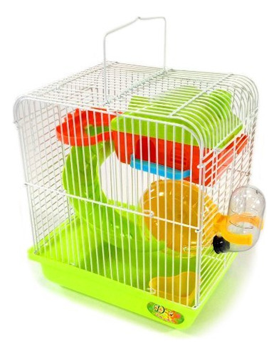 Pequeno Hamster Roedor Jaula Habitat Playhouse Gerbil Mouse