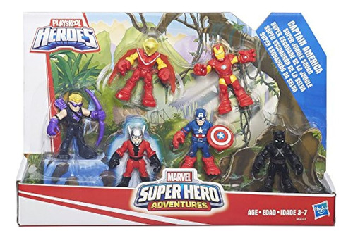 Playskool Heroes Super Hero Adventures Capitán América Super