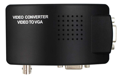 Bnc To Vga Video Converter Composite Svideo Input To Pc...
