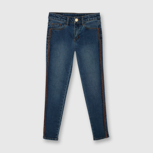 Jeans Colloky Niña Skinny Con Brillo 