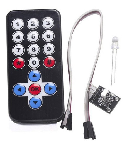 Control Remoto Por Infrarrojo, Receptor Emisor Para Arduino