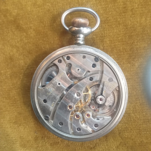 Reloj De Bolsillo Antiguo Solvil Paul Ditisheim Funcionando (Usado)