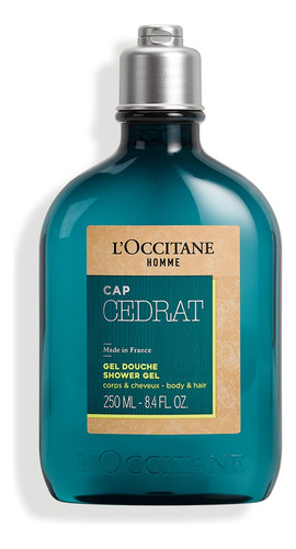 Gel Douche Cap Cédrat 250ml L'occitane En Provence