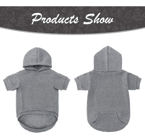 Sudadera Con Capucha Para Perros Kooltail, Suave Y Cálida, C