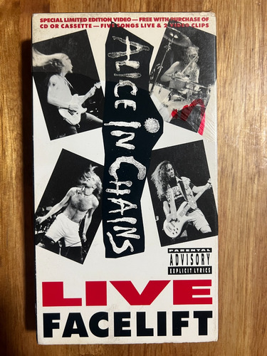 Alice In Chains  Live Facelift Vhs Usa