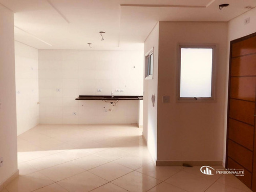 Imagem 5 de 9 de Cobertura Com 2 Dormitórios À Venda, 132 M² Por R$ 480.000,00 - Jardim Paraíso - Santo André/sp - Co0067