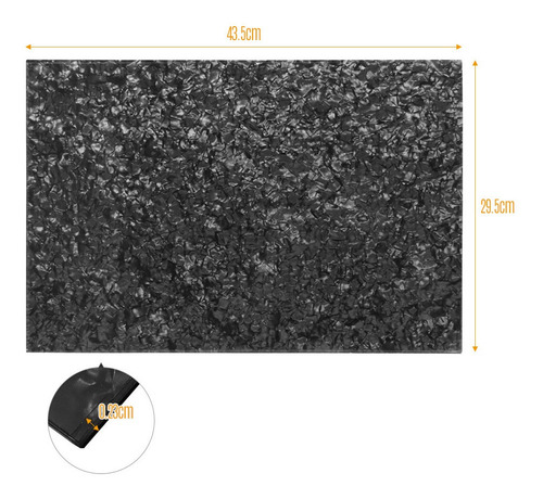 Imagen 3 de 6 de Guitarra Eléctrica Tablero Pickguard En Blanco Placa De