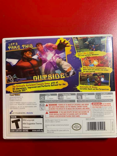 Super Street Fighter Iv 3d Edition 3ds (Usado)
