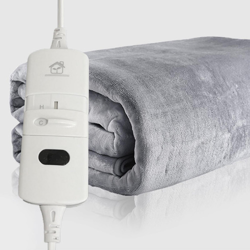 Manta Eléctrica Acogedora Suave Calentamiento 150cmx65cm