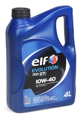 Aceite Elf Evolution 700 St Semisintético 10w40 4 Litros