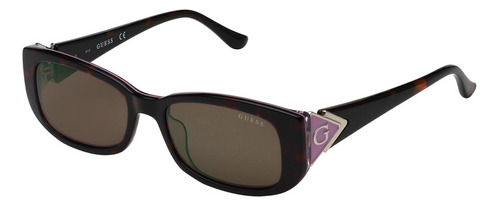 Lentes Guess Para Mujer Guess Gu7648 Habana Talla Única