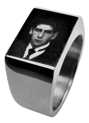 Imagen 1 de 9 de Anillo Foto Acero Personalizado Grabado Laser 1235/40