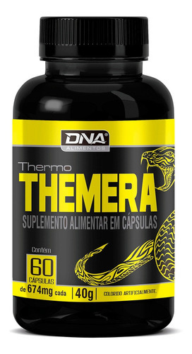 Thermo Themera 60 Cápsulas - Dna Sabor Sem Sabor