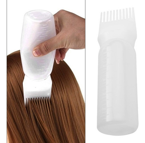 Botella De Champú Para Teñir, 120 Ml, Aplicador De Cabello,