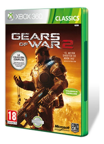 Gears Of War 2 Juego Xbox 360 Original Ntsc Fisico