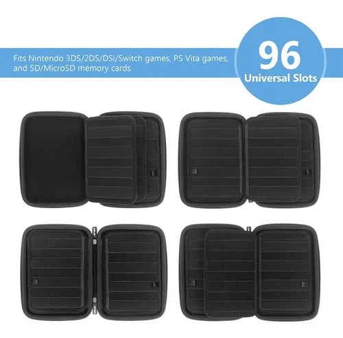 Estuche Para Juegos Nintendo 3ds Ds 96 Cartuchos