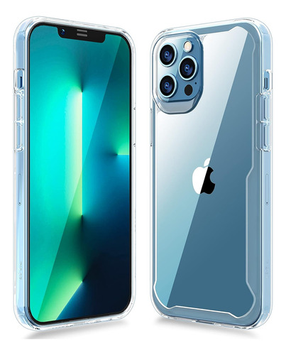 Funda Para iPhone 12 Pro Max Transparente Anti Amarilla