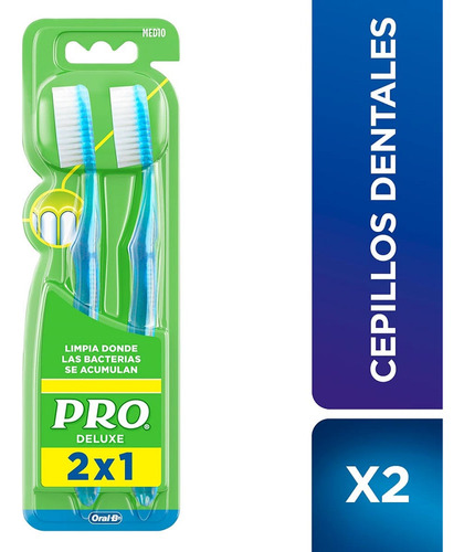 Oferta Cepillo Dental Oral-b Deluxe 425 Medio 2x1
