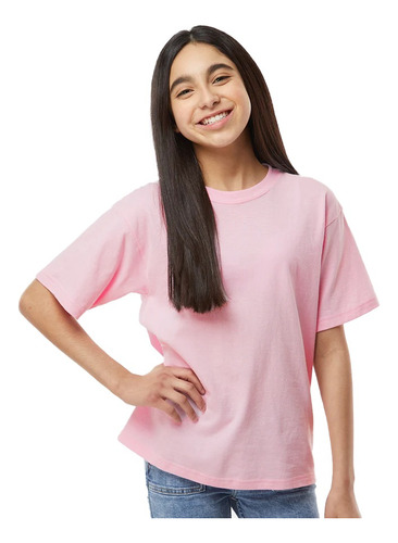 Playera Niños Cuello Redondo 100% Algodón Unisex - Colores