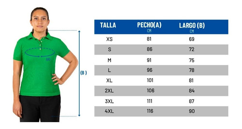 Imagen 3 de 3 de Playera Polo Dama