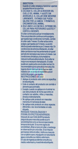 Imagen 7 de 7 de Collar Anti Pulgas 2 En 1 Gatos Hartz Pulga Garrapata