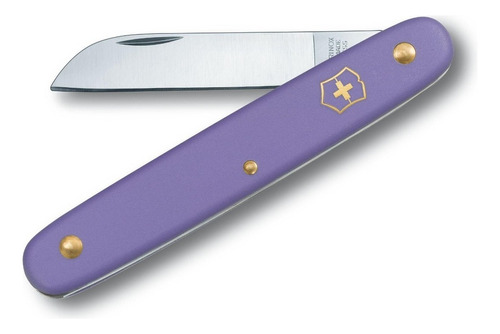 Victorinox Navaja Para Flores Y Jardinería Color Violeta