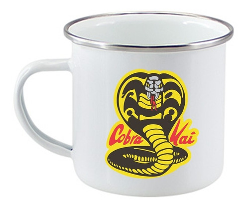 Taza Cobra Kai Jarrito Enlozado Personalizado 