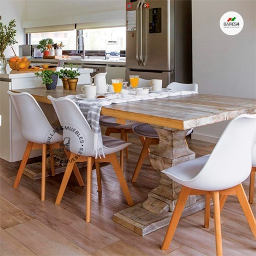 Imagen 6 de 9 de Pack X 4 Silla Tulip Eames | Contado