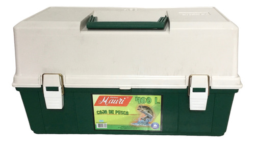 Caja De Pesca Mauri 460l 2 Bandejas - 45,5x24,5x24cm.