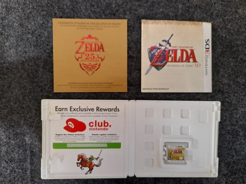 The Legend Zelda- O Carina Of Time 3d Nintendo (Usado)